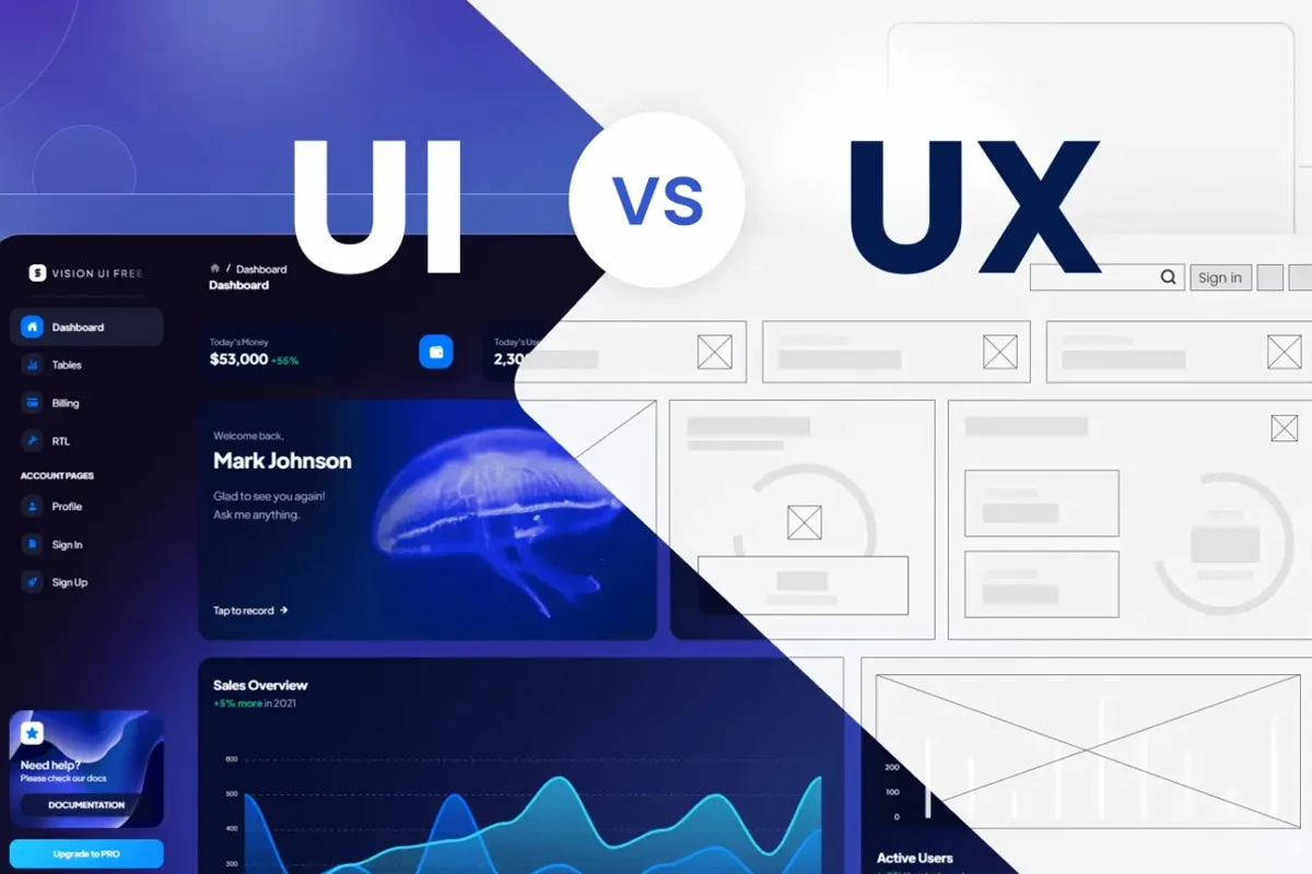 Ui و Ux چه تفاوتی با یکدیگر دارند؟ آشنایی با رابط کاربری و تجربه کاربری به زبان ساده 2 بررسی تفاوت UI و UX